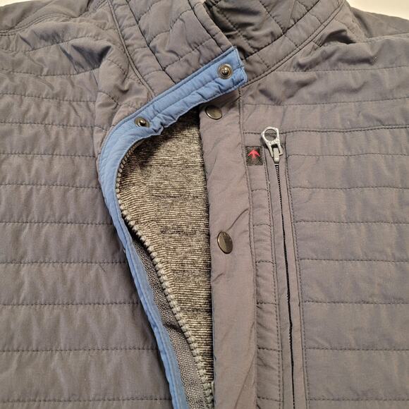 Huckberry Relwen Vest Mens L Blue Windzip Sleeveless Jacket Full Zip Outdoor - Picture 6 of 11